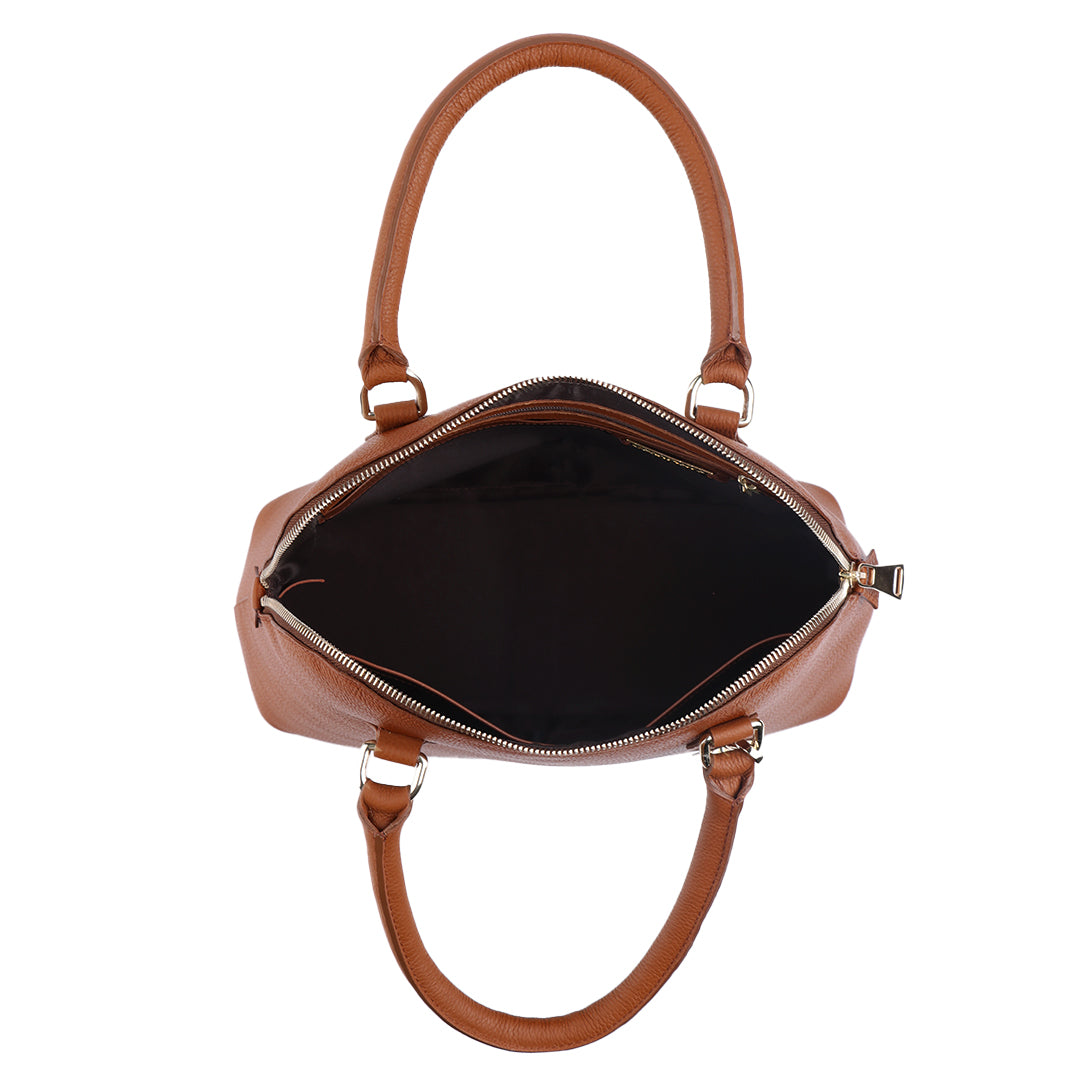 Bolso de hombro en piel Jean Pierre