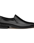 Mocasín con elástico lateral y detalle de costura
