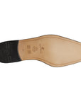 Mocasín con elástico lateral y detalle de costura