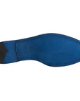 Mocasines slip on de piel pintados a mano con aplicación de motas para hombre