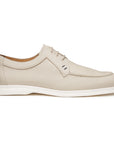 Zapatos derby casuales de piel con suela de hule ultraligera para hombre