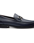 Mocasines de piel con hebilla lateral para hombre