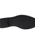 Mocasines de piel con hebilla lateral para hombre