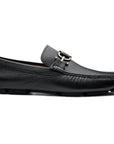Mocasines estilo driver de piel con hebilla para hombre