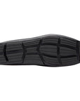 Mocasines estilo driver de piel con hebilla para hombre