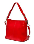 Bolso de charol color rojo para dama