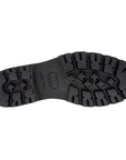 Mocasines de piel grabada con hebilla y plataforma track para hombre
