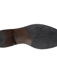 Zapatos de vestir de piel estilo derby con acabado brillante para hombre