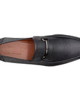 Mocasines de piel con suela ligera y hebilla para hombres