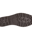 Mocasines de piel con suela track pintados a mano y hebilla metálica para hombre