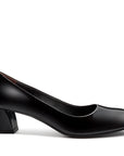 Zapatillas formales clásicas para dama en charol, con tacon bajo