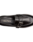 Mocasines tipo monk strap de charol para mujer