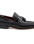 Mocasines de piel texturizada con borlas para hombre