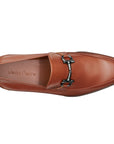 Mocasines de piel con herraje metálico para hombre