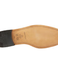 Mocasines de piel tejidos con hebilla para hombre