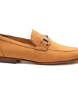 Mocasines de gamuza con hebilla para hombre