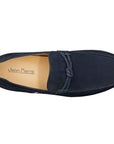 Mocasines tipo marinero azul sin agujetas para hombre