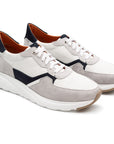 Tenis de gamuza para caballero con suela ultra ligera