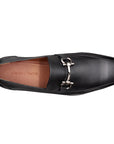Mocasines formales de piel con hebilla para hombre