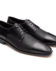 Zapatos formales estilo derby con puntera para caballero