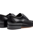 Zapatos formales estilo derby con puntera para caballero