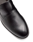 Mocasines tipo slack en piel de venado para caballero