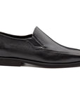 Mocasines de piel con elástico lateral para caballero