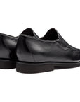 Mocasines de piel con elástico lateral para caballero