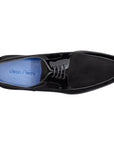 Zapatos de charol y ante estilo derby para caballero
