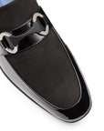 Mocasines de gala en charol con hebilla para caballero