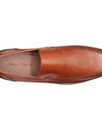 Mocasines de piel clásicos tejidos a mano para hombre
