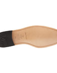 Mocasines de piel clásicos tejidos a mano para hombre