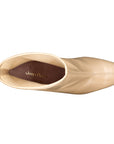 Botines de charol stretch para dama beige