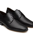 Zapatos de vestir tipo derby de piel grabada para hombre