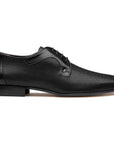 Zapatos de vestir tipo derby de piel grabada para hombre