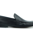 Mocasines de piel clásicos tejidos a mano para hombre