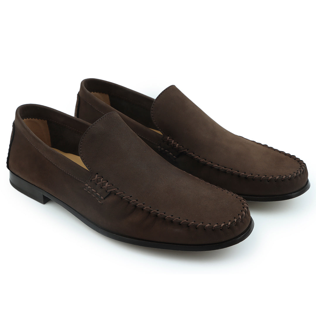 Mocasines Calzado De Gamuza Hombre Penny Loafer Gamuza Estilo DH