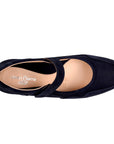 Zapatos Mary Jane casuales de nubuck con suela confort para dama