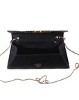 Bolso de piel tipo clutch para dama
