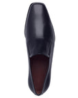 Mocasines slip on de piel con elásticos laterales para hombre