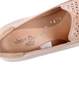 Mocasines de charol con elástico lateral y suela confort para dama