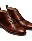 Botín Bostoniano de piel Goodyear Welt para caballero - Jean Pierre