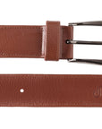 Cinturón liso en piel de Búfalo - Jean Pierre