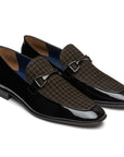 Mocasín Slip-On de piel para caballero con herraje - Jean Pierre