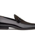Mocasín Slip-On de piel para caballero con herraje - Jean Pierre