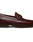 Mocasín Slip-On de piel para caballero tejido a mano - Jean Pierre