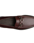 Mocasín Slip-On de piel para caballero tejido a mano - Jean Pierre