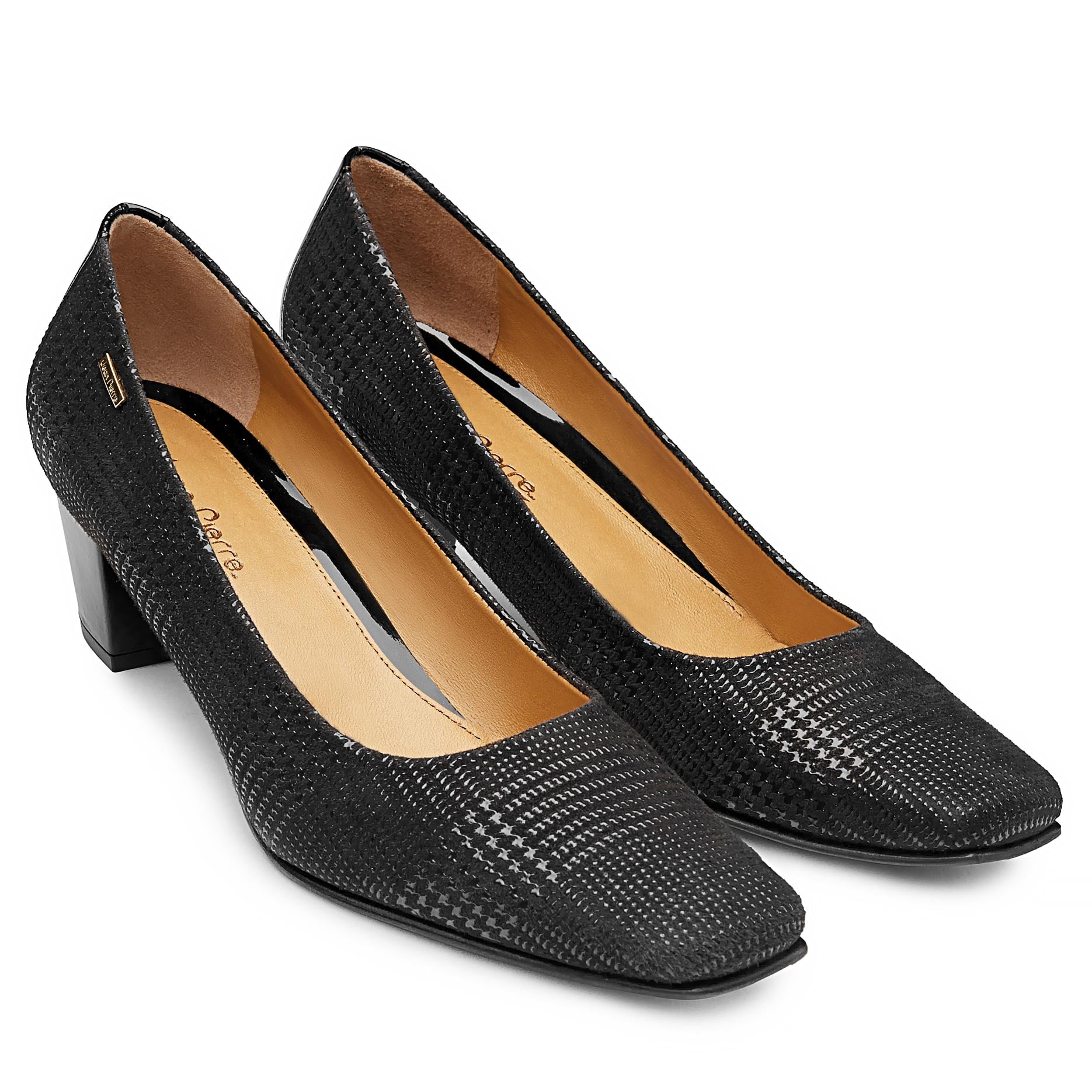 Zapatilla de Salón en Ante texturizado - Jean Pierre