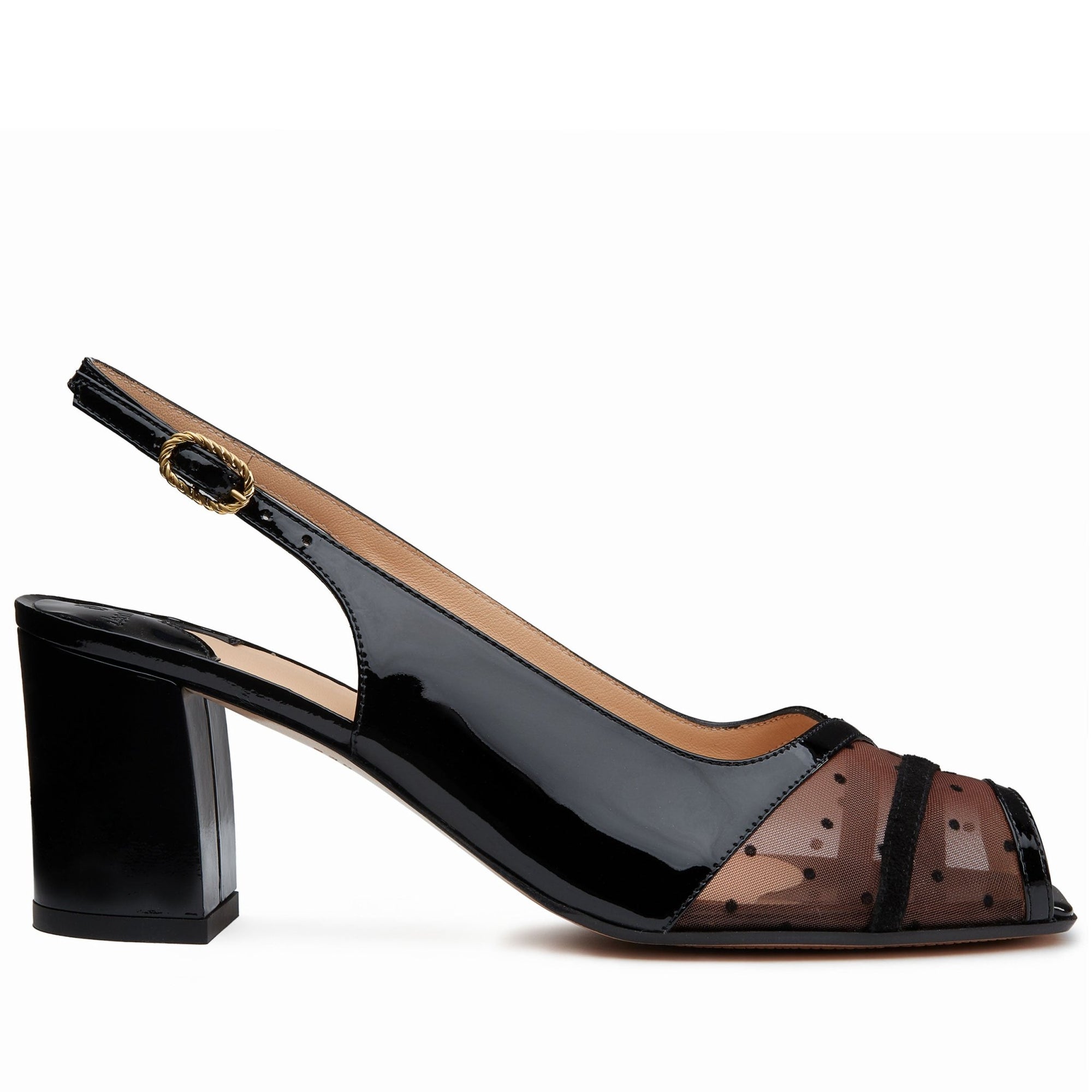 Zapatilla Tipo Peep-toe - Jean Pierre