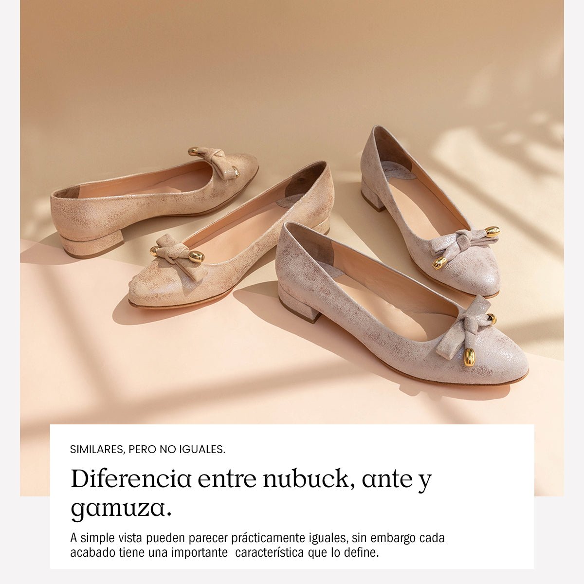 DIFERENCIA ENTRE  NUBUCK, ANTE, GAMUZA. - Jean Pierre